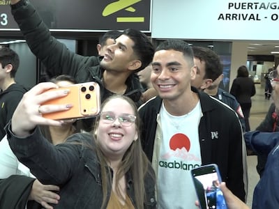 Miguel Almirón, futbolista de la selección de Paraguay.