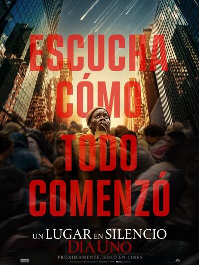 Un lugar en silencio día uno película