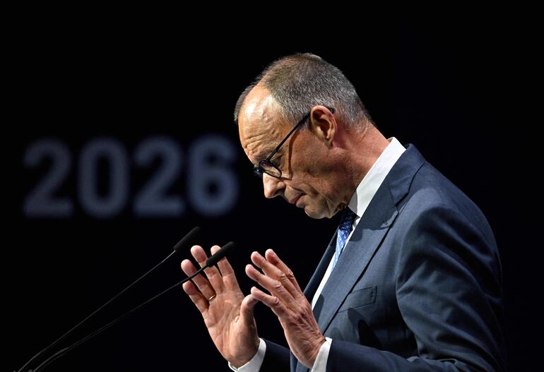 Friedrich Merz, canciller de Alemania.