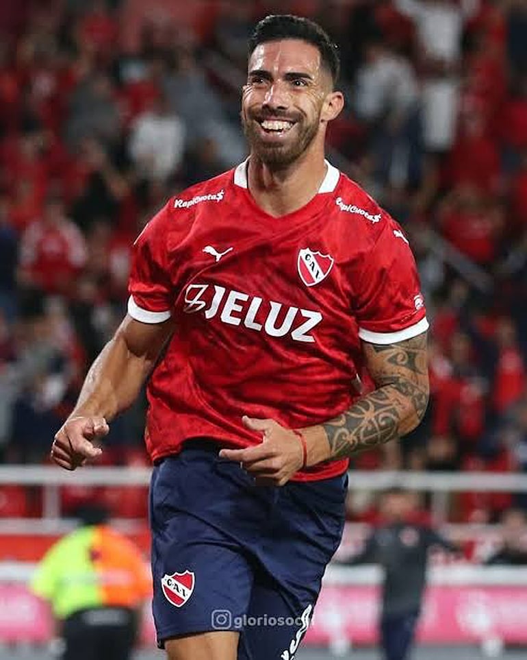 Gabriel Ávalos Stumpfs (35 años) anotó en el clásico ante Racing.