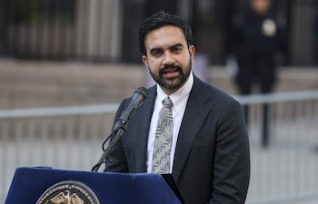 El alcalde de Nueva York, Zohran Mamdani .