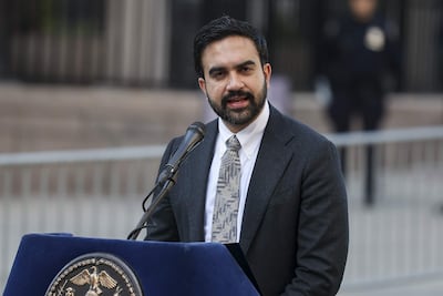 El alcalde de Nueva York, Zohran Mamdani .