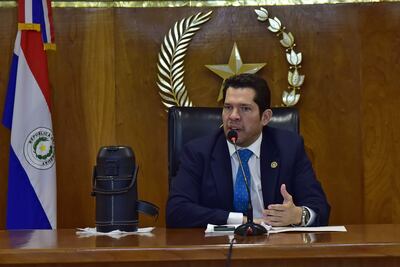 Dr. José Agustín Delmás, juez penal de garantías especializado en Delitos Económicos, quien tuvo a su cargo la audiencia preliminar en la causa abierta por irregularidades registradas en la gobernación de Central.