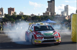 Ale y Fabri Galanti (Toyota Etios) ganaron la 1ª edición en 2016. Fabri estará con el Toyota Yaris.