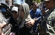 Juana Carolina Vera cuando fue detenida en 2018, en el marco de la Operación Austral. La mujer fue condenada a 11 años de cárcel por narcotráfico, de los cuales "cumplió" 5 años en su casa, con arresto domiciliario.