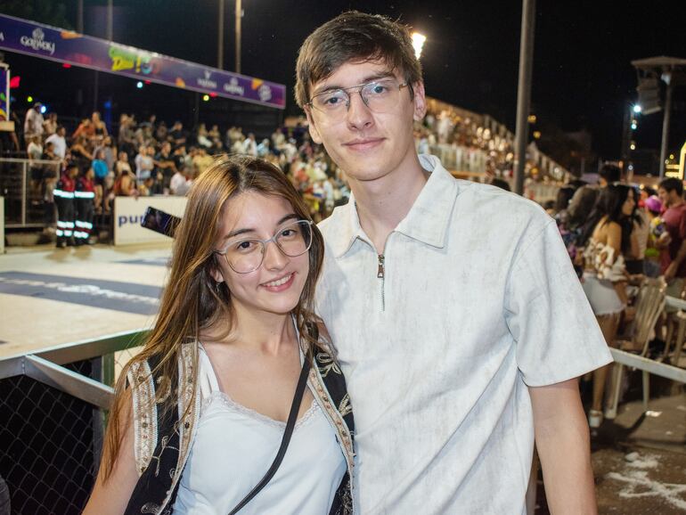 Camila y Matías Vallejos.