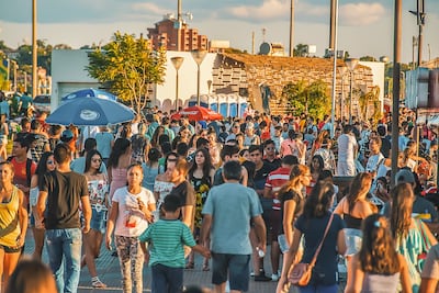 Costanera República del Paraguay en Encarnación.