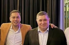 Miguel Prieto, líder de Yo Creo y precandiadto presidencial junto a Alcides Riveros, presidente del PLRA.