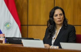 Claudia Centurión, ministra del MOPC.