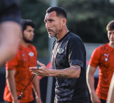 Pablo Guiñazú, entrenador de Libertad hasta el cierre del campeonato Clausura 2025.
