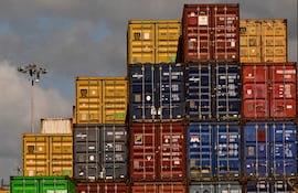 Contenedores de mercadería.