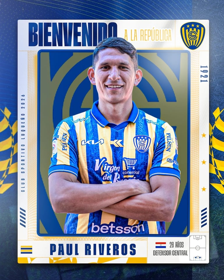 Paul Vicente Riveros Allende (28), con el manto auriazul.