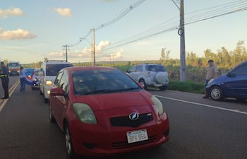 La congestión vehicular en la entrada a la ciudad de San Bernardino se siente con mayor intensidad durante el fin de semana.