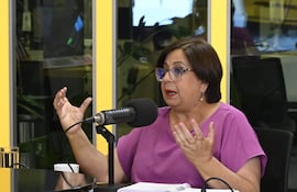 La senadora Esperanza Martínez.