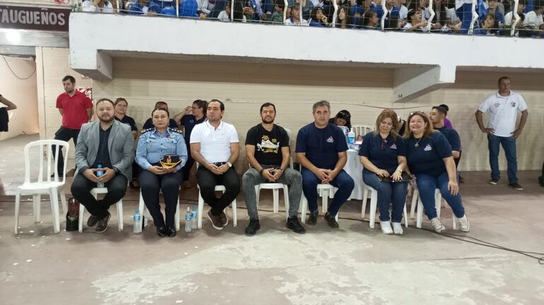 Las autoridades locales e invitados apoyaron la actividad por ser una pieza fundamental para alejar a los jóvenes de los vicios y la delincuencia.