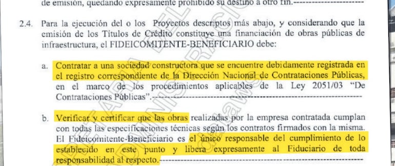 Documentos destruyeron de forma reiterada la farsa montada en torno al fideicomiso del IPS.