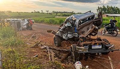 Tres adolescentes pierden la vida en violento choque en J. Eulogio Estigarribia