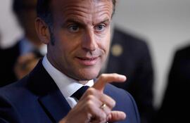 Emmanuel Macron, presidente de Francia.