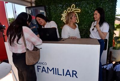 Stand de Banco Familiar en la Expo Usados CADAM 2025.