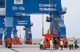 El puerto peruano-chino de Chancay, en las costas del pacífico.