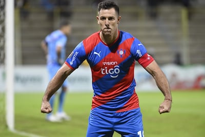Diego Churín, jugador de Cerro Porteño.