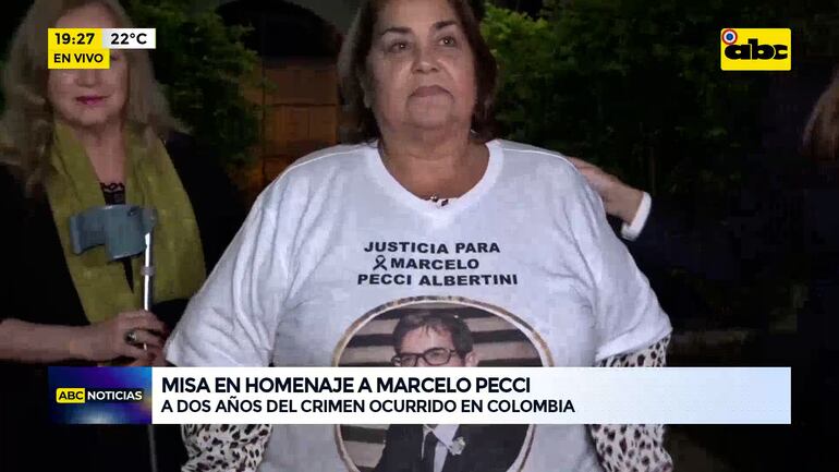 Video: misa en homenaje a Marcelo Pecci - ABC Noticias - ABC Color