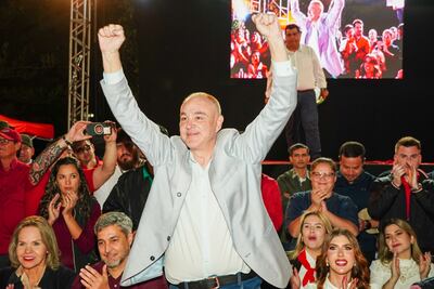 Roberto González Vaesken, candidato a intendente de Ciudad del Este por la ANR.