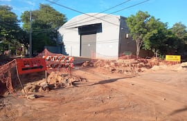 A pocos días de terminar el año, las obras en el barrio San Pablo de Asunción continúan sin concluir