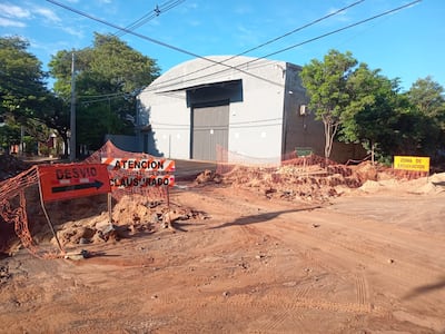 A pocos días de terminar el año, las obras en el barrio San Pablo de Asunción continúan sin concluir