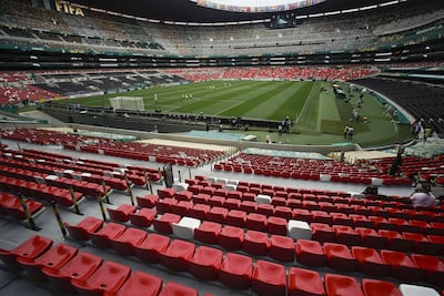 Fotografía que muestra este miércoles el estadio Ciudad de México (México).