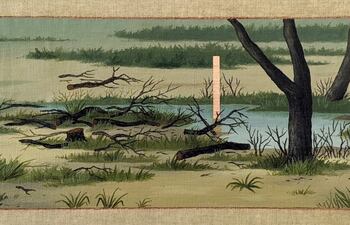 Una de las obras de Max Gómez Canale que formará parte de la muestra "La tregua del agua", que se habilita hoy en el CAV/Museo del Barro.