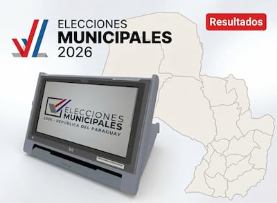 Imagen alusiva a las Elecciones Municipales 2026 donde se ve una máquina de votación y de fondo un mapa político de Paraguay.