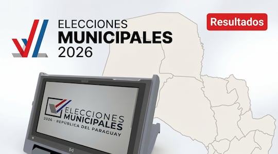 Imagen alusiva a las Elecciones Municipales 2026 donde se ve una máquina de votación y de fondo un mapa político de Paraguay.
