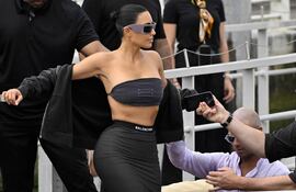 Kim Kardashian en Venecia, Italia.