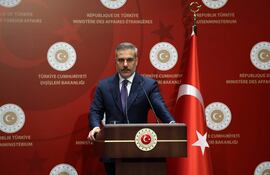 Hakan Fidan, ministro de Exteriores de Turquía.