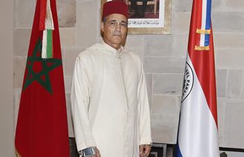 Embajador de Marruecos, Badreddine Abd El Moumni.