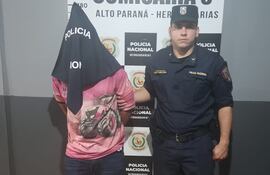 Marcos Alves, detenido.