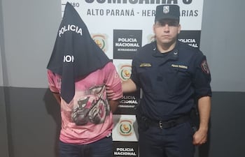 Marcos Alves, detenido.
