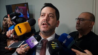 Presidente de la Cámara de Diputados, Raúl Latorre (ANR, HC).