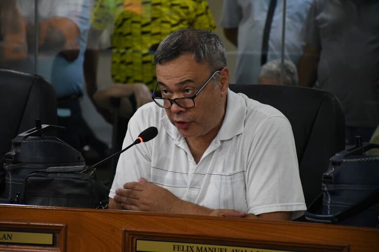 Humberto Blasco (PLRA), concejal de Asunción.