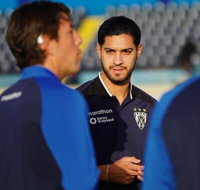 Luis Felipe Zárate Cardozo (25 años), futbolista paraguayo del Independiente del Valle de Ecuador.
