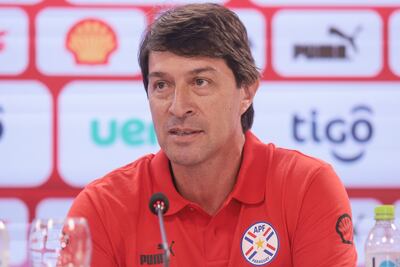 Daniel Garnero, entrenador de la Selección Paraguaya absoluta.
