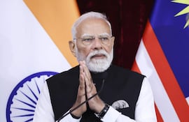 Narendra Modi, primer ministro de la India.