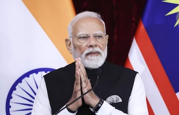 Narendra Modi, primer ministro de la India.