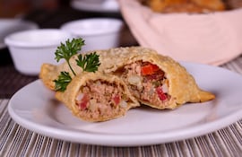 Empanada de atún.