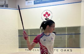 Fiorella Goritzia Gatti Schmidt (6/11/2007) sigue compitiendo de gran forma en el Mundial de Squash.