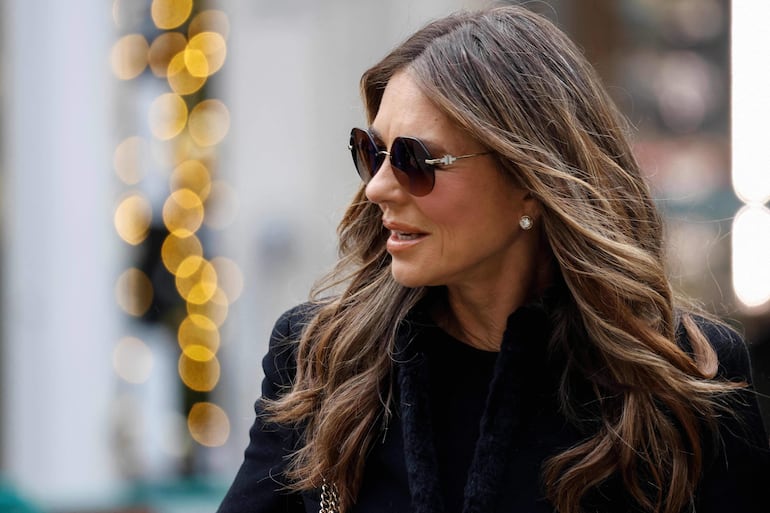 La actriz Elizabeth Hurley