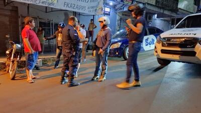 El intento de asalto ocurrió en un camino vecinal a metros de la zona céntrica.