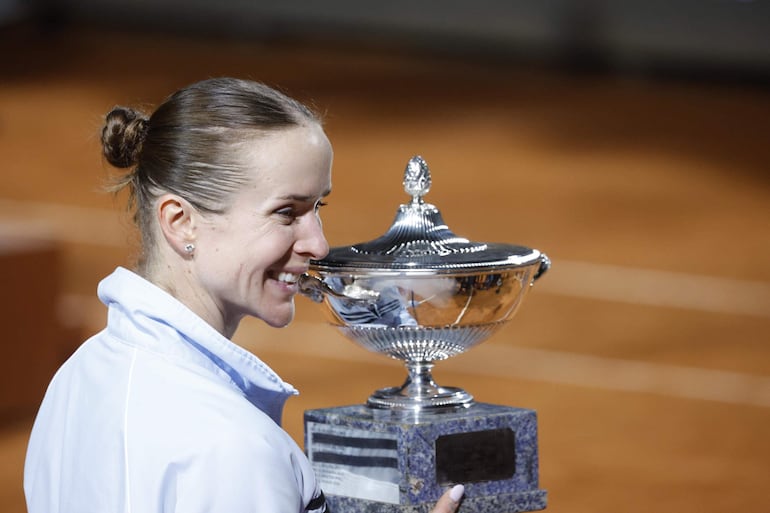 Elina Svitolina (31), campeona en Roma.
