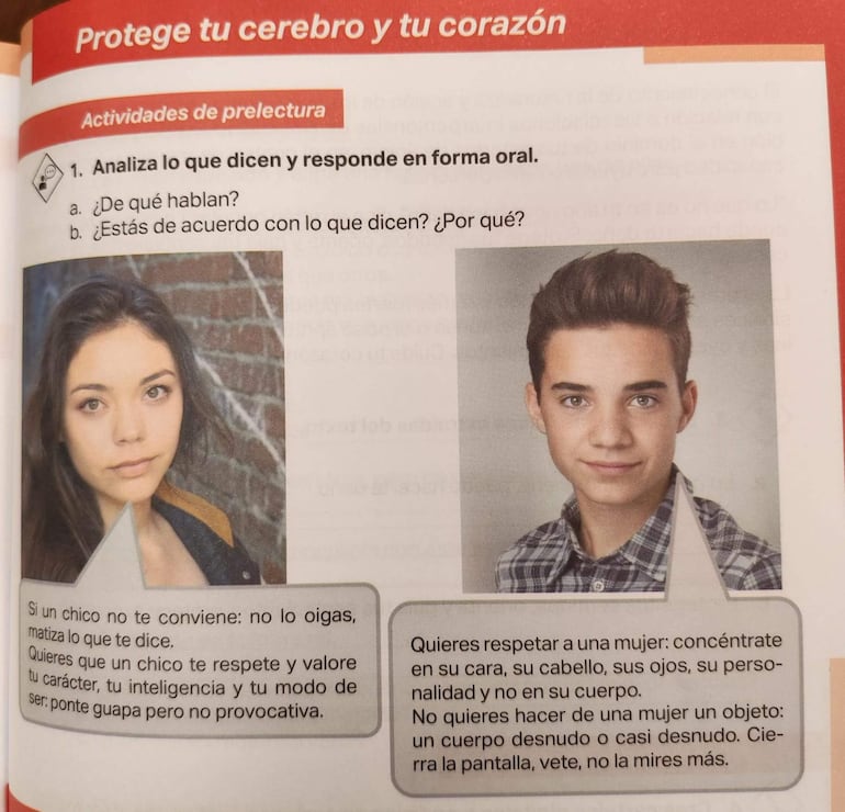 Materiales de Ease del MEC, con denuncias de contenido machista y sin enfoque de género.